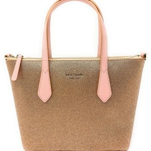 Kate Spade Joeley Rose Gold Tote EUC